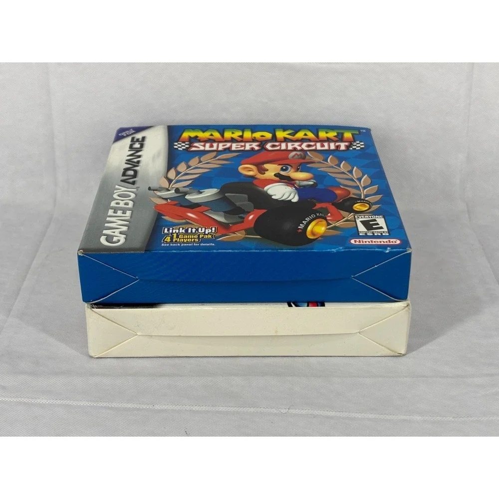 Mario Kart Super Circuit NBA Jam 2002 Nintendo Game Boy Advance GBA Box ONLY Lot